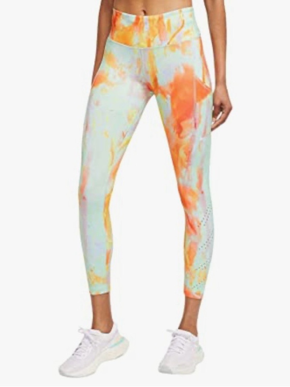 Nike Dri-Fit Epic Luxe Women’s Mid-Rise 7/8 Pocket Running Leggings MD7716 RARE